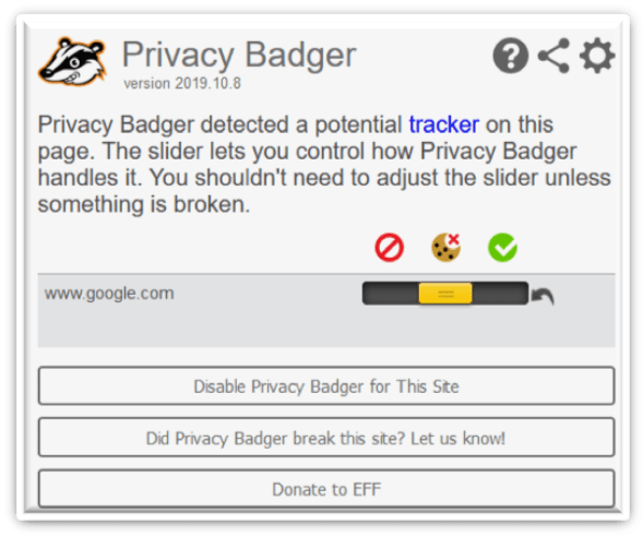 privacy badger